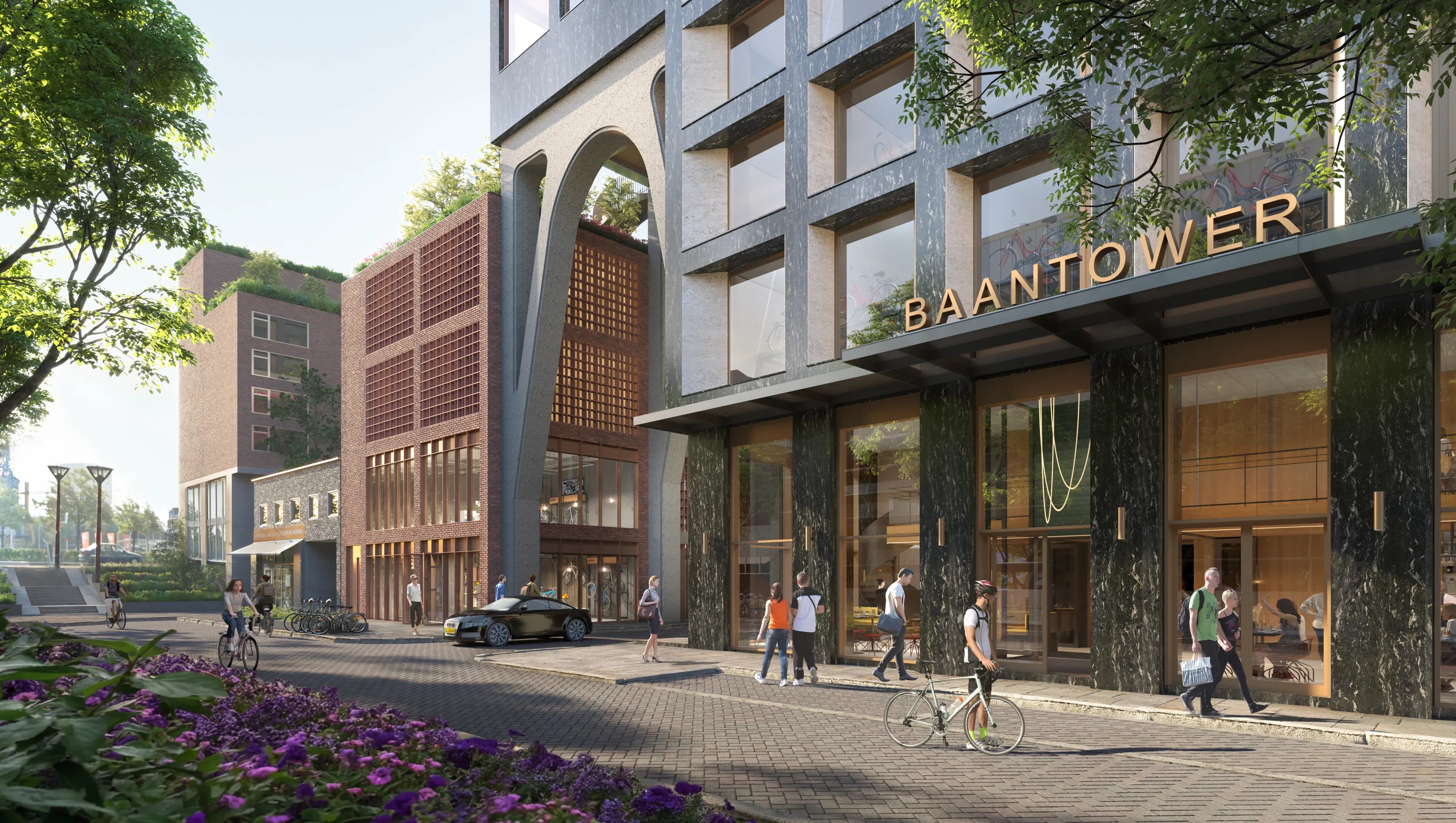 The BaanTower exterior render
