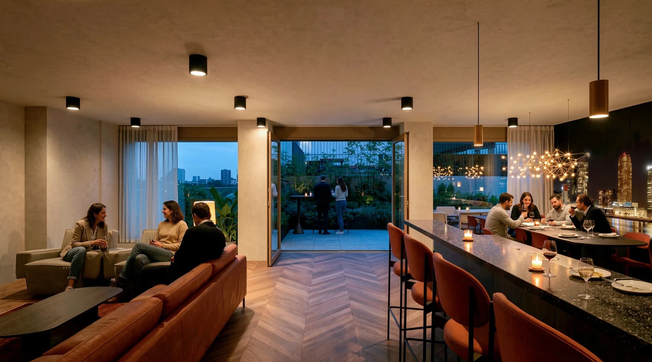 Private lounge